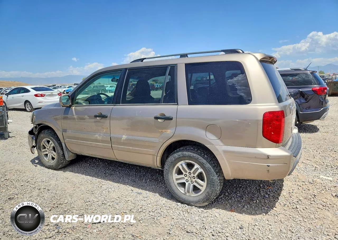 2004 Honda Pilot Exl VIN:2HKYF18544H569837 - 2