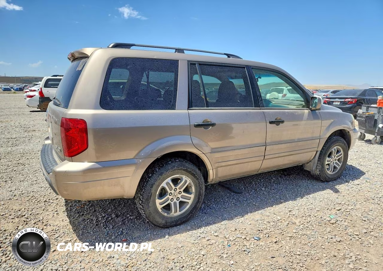 2004 Honda Pilot Exl VIN:2HKYF18544H569837 - 3