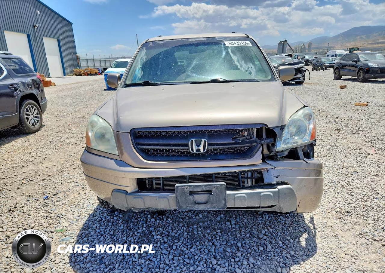 2004 Honda Pilot Exl VIN:2HKYF18544H569837 - 5