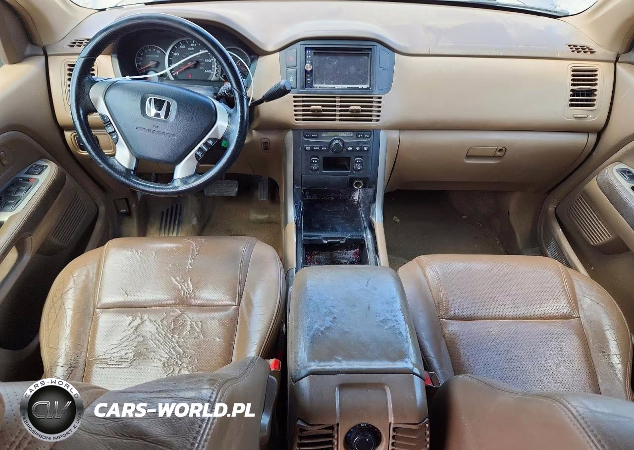 2004 Honda Pilot Exl VIN:2HKYF18544H569837 - 8