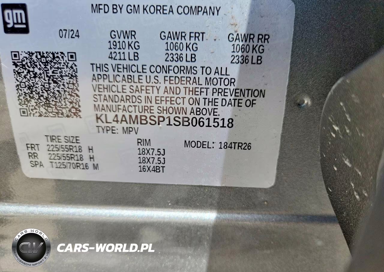 2025 Buick Encore Gx Preferred VIN:KL4AMBSP1SB061518 - 13