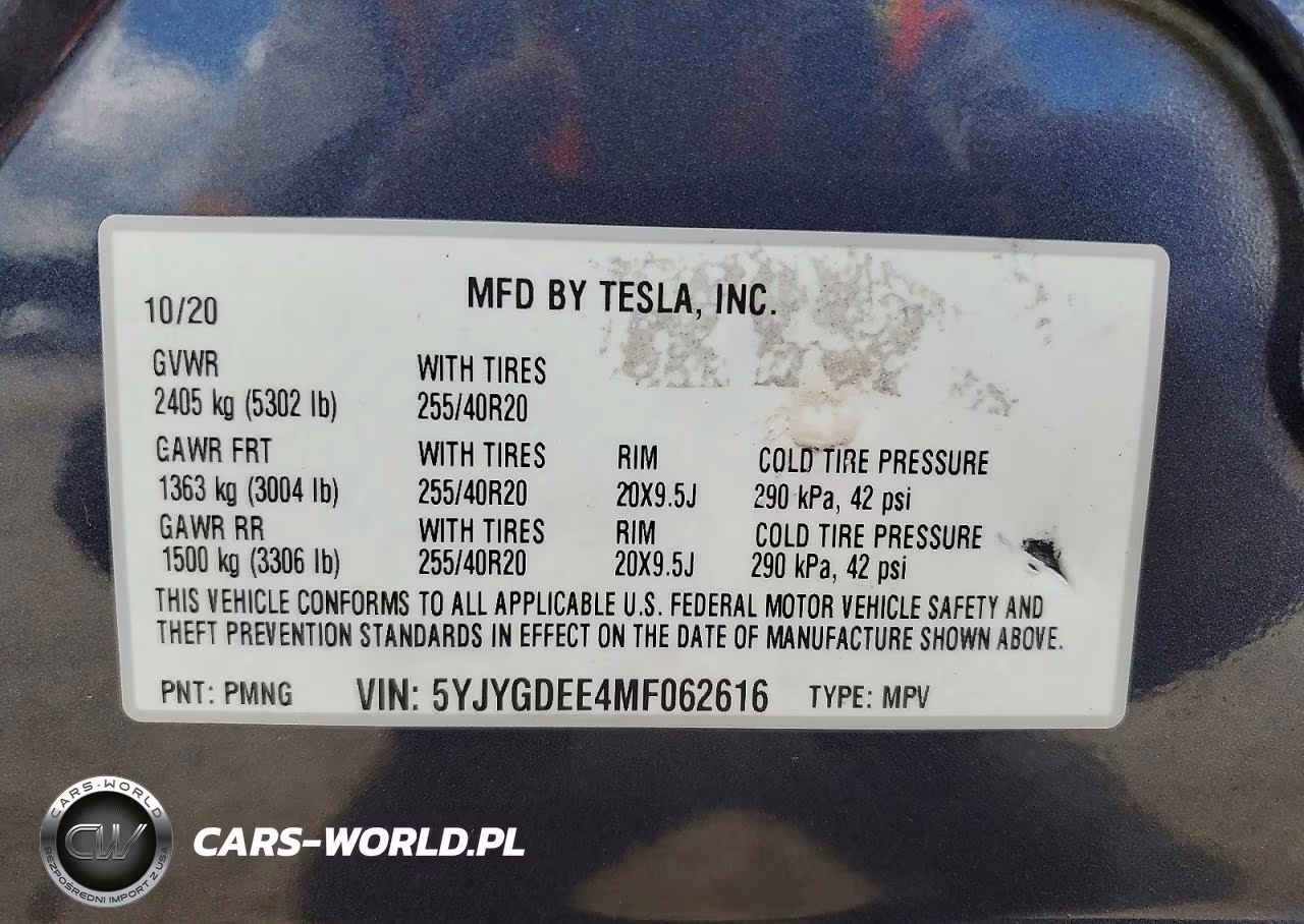 2021 Tesla Model Y VIN:5YJYGDEE4MF062616 - 13