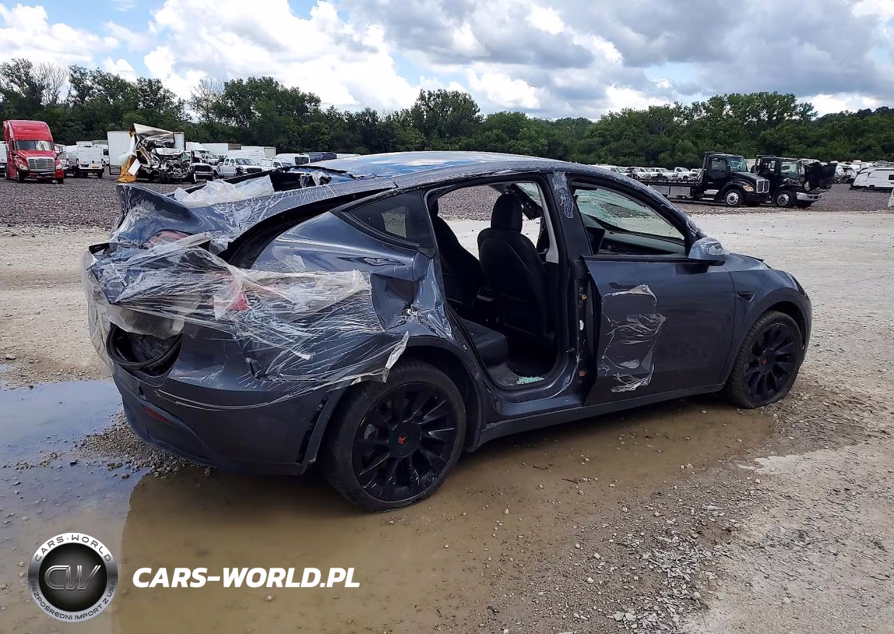 2021 Tesla Model Y VIN:5YJYGDEE4MF062616 - 3