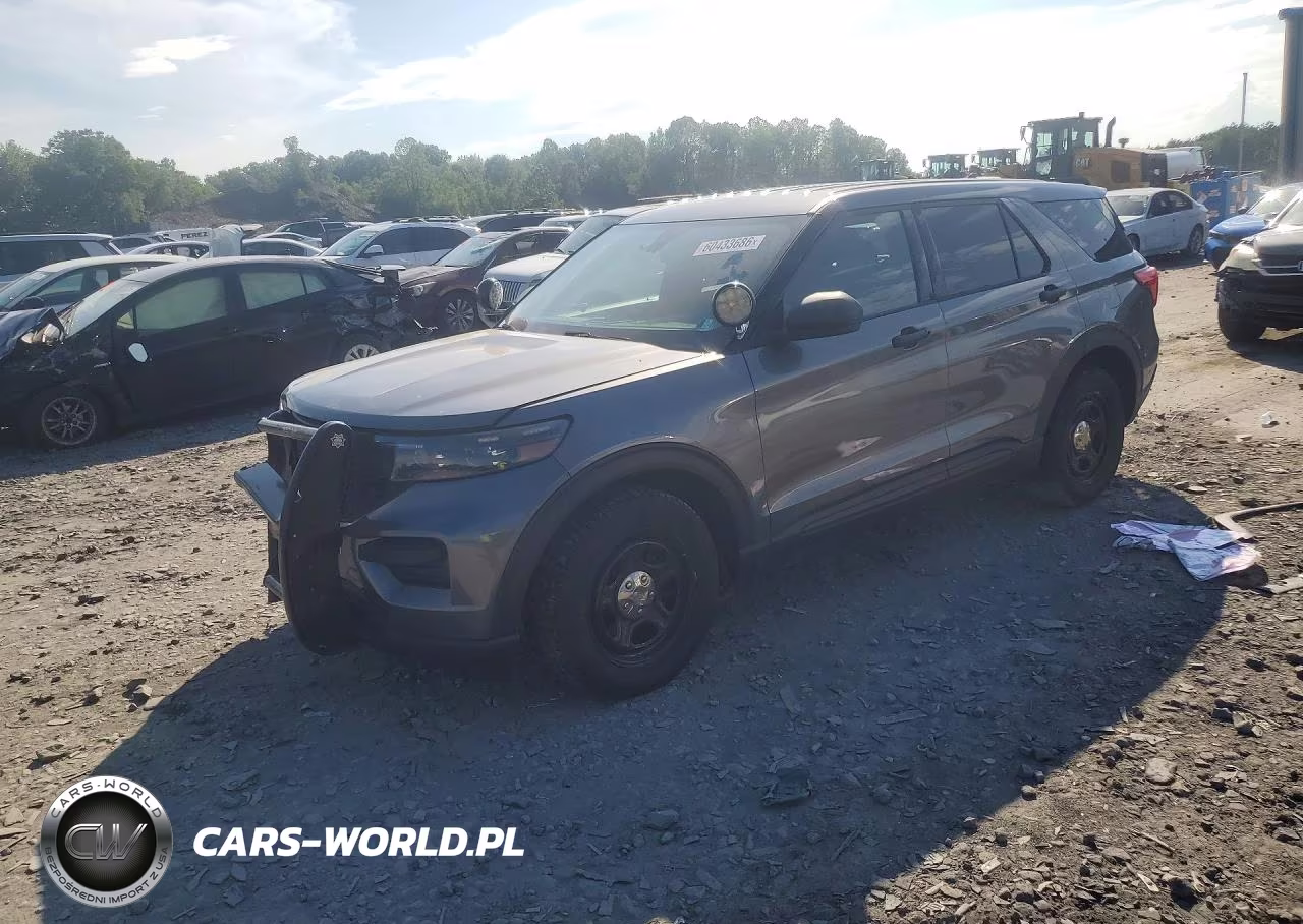 2020 Ford Explorer Police Interceptor VIN:1FM5K8AB0LGC95039 - 1