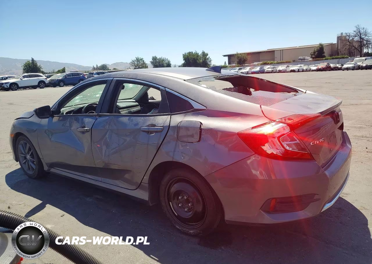 2020 Honda Civic Exl VIN:19XFC1F77LE202583 - 2