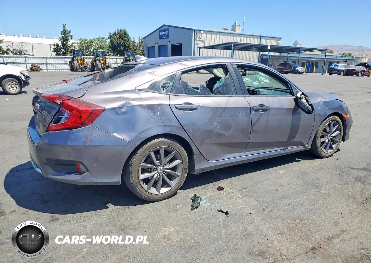 2020 Honda Civic Exl VIN:19XFC1F77LE202583 - 3