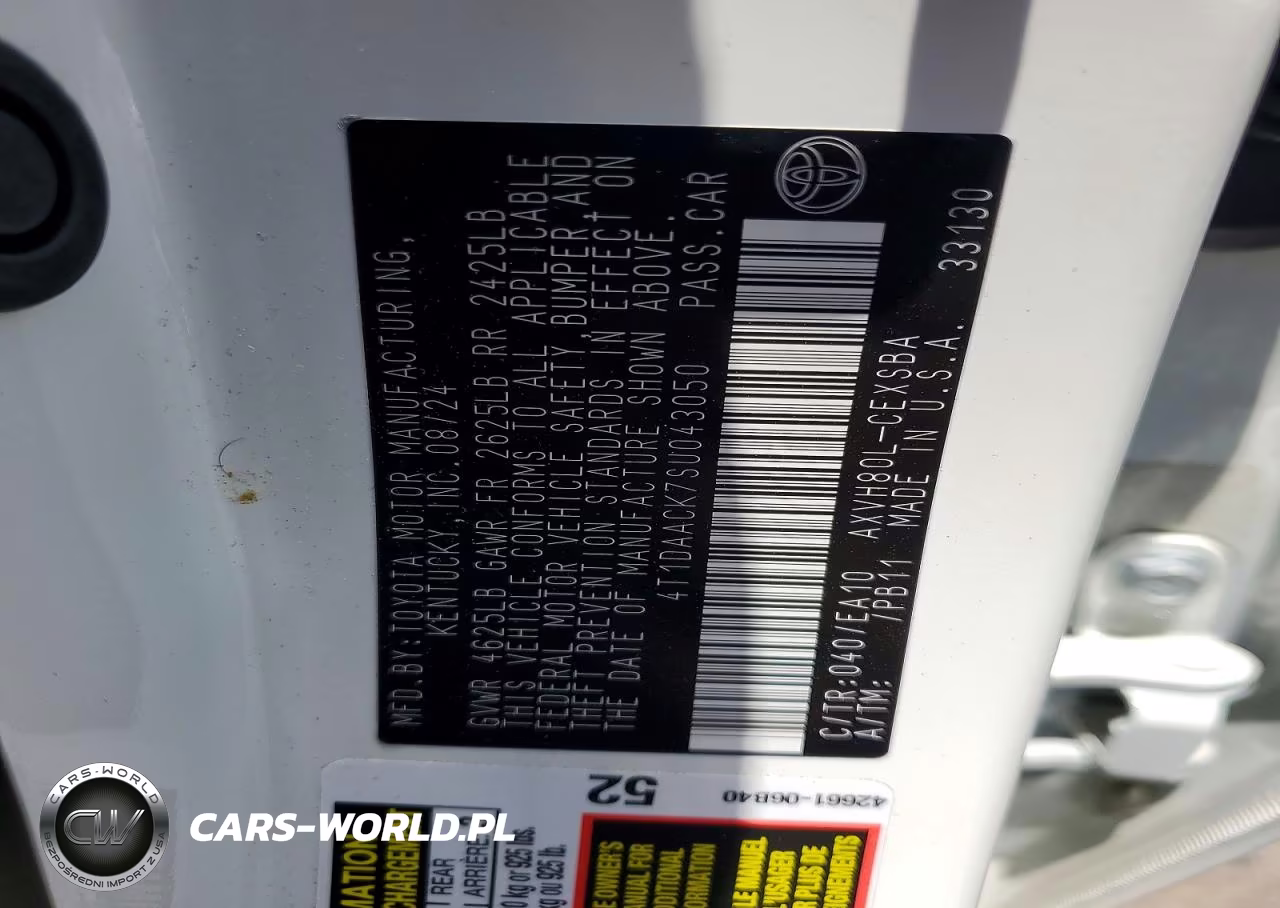 2025 Toyota Camry Se VIN:4T1DAACK7SU043050 - 12