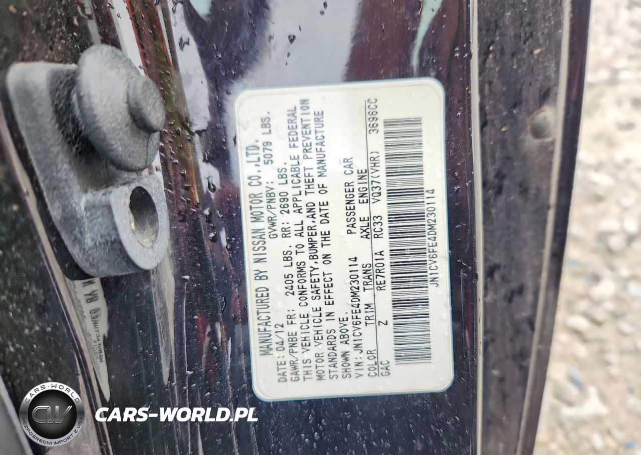 2013 Infiniti G37 Convertible Base VIN:JN1CV6FE4DM230114 - 12