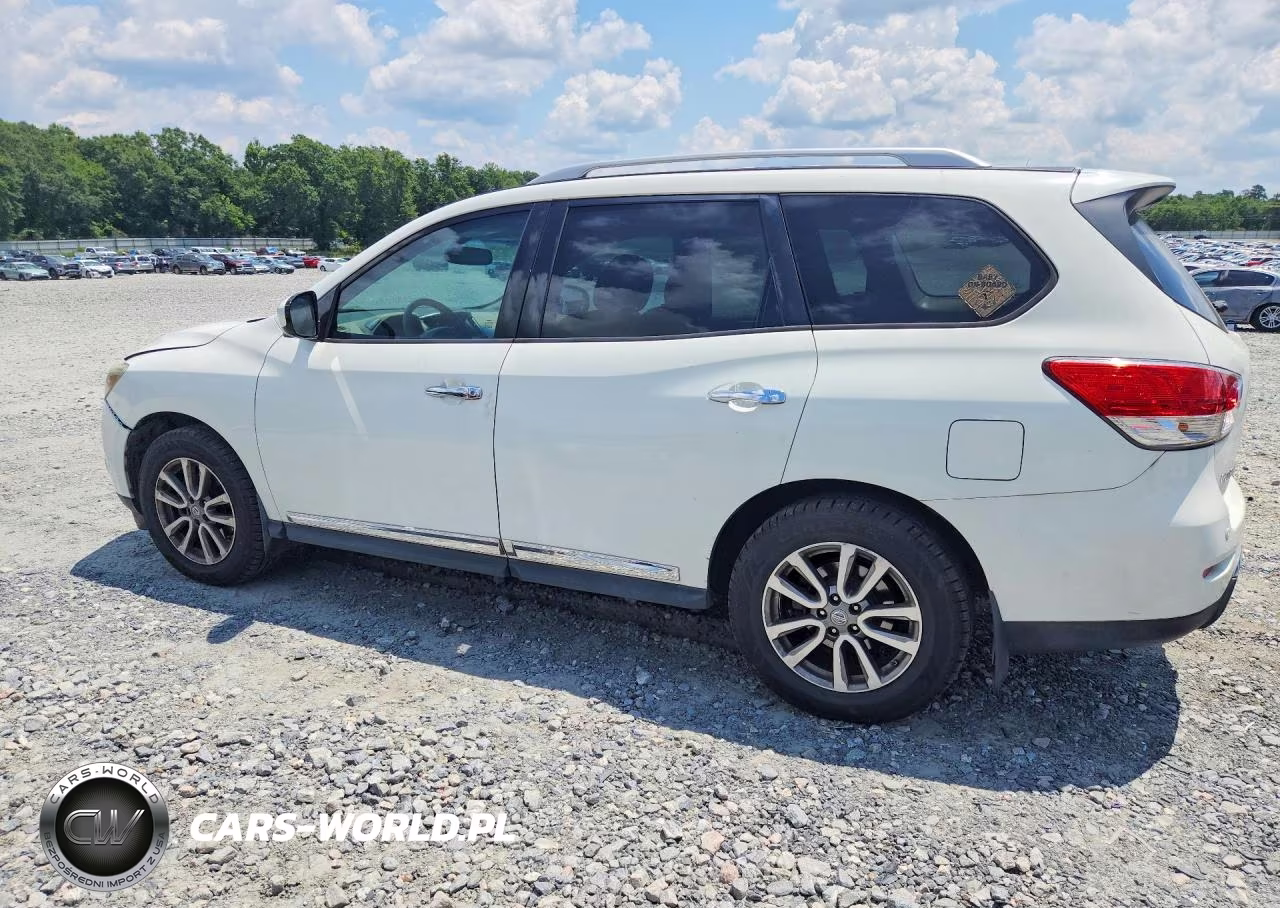 2015 Nissan Pathfinder Sl VIN:5N1AR2MN2FC701539 - 2