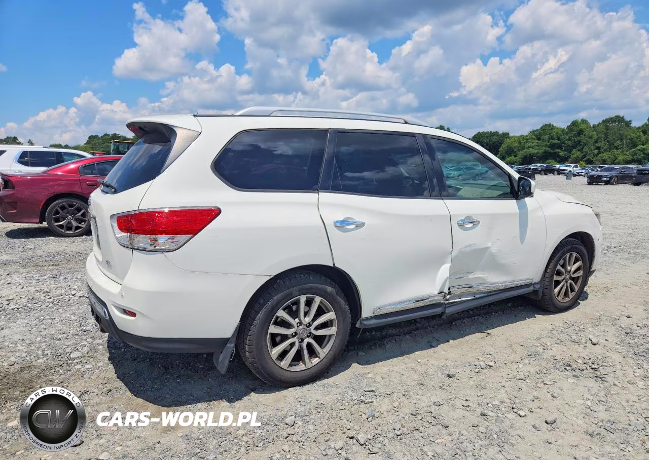 2015 Nissan Pathfinder Sl VIN:5N1AR2MN2FC701539 - 3