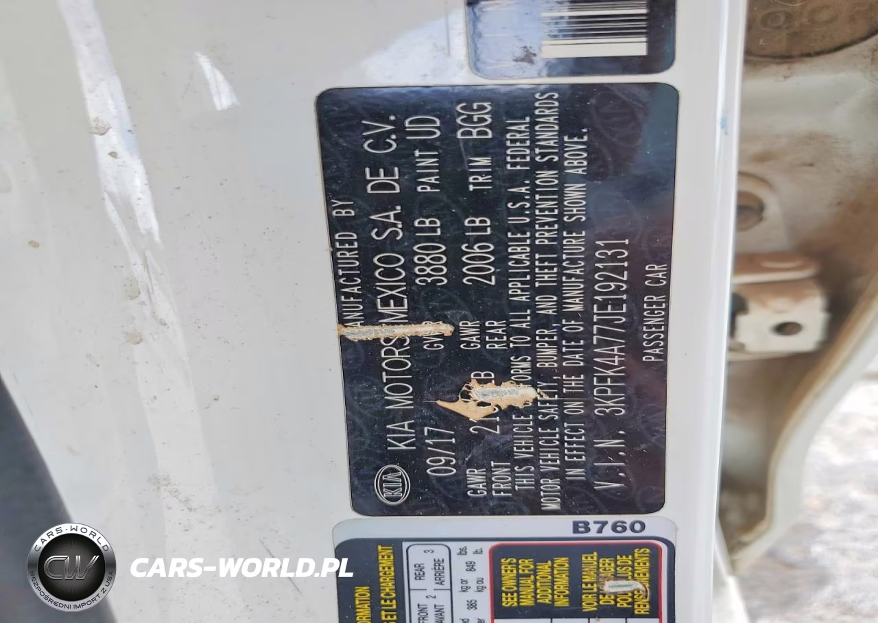 2018 Kia Forte Lx VIN:3KPFK4A77JE192131 - 12