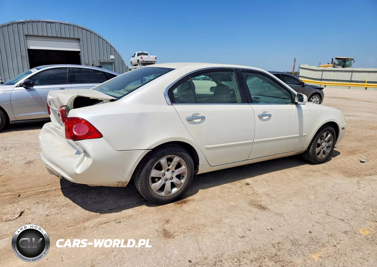 2008 Kia Optima Lx VIN:KNAGE123085217797 - 3