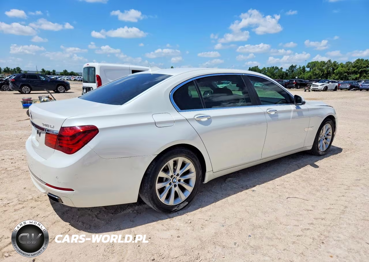 2014 BMW 740 Li VIN:WBAYE4C5XED138421 - 3