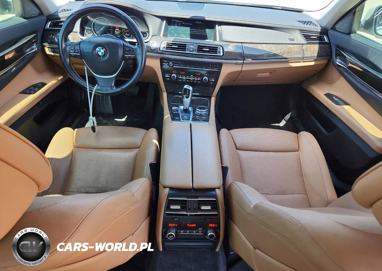 2014 BMW 740 Li VIN:WBAYE4C5XED138421 - 8