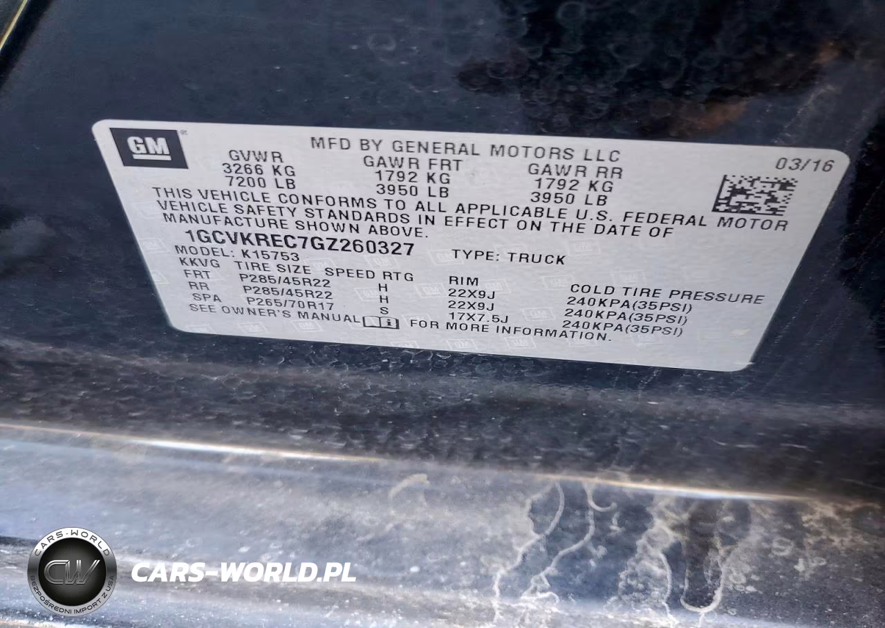 2016 Chevrolet Silverado K1500 Lt VIN:1GCVKREC7GZ260327 - 12