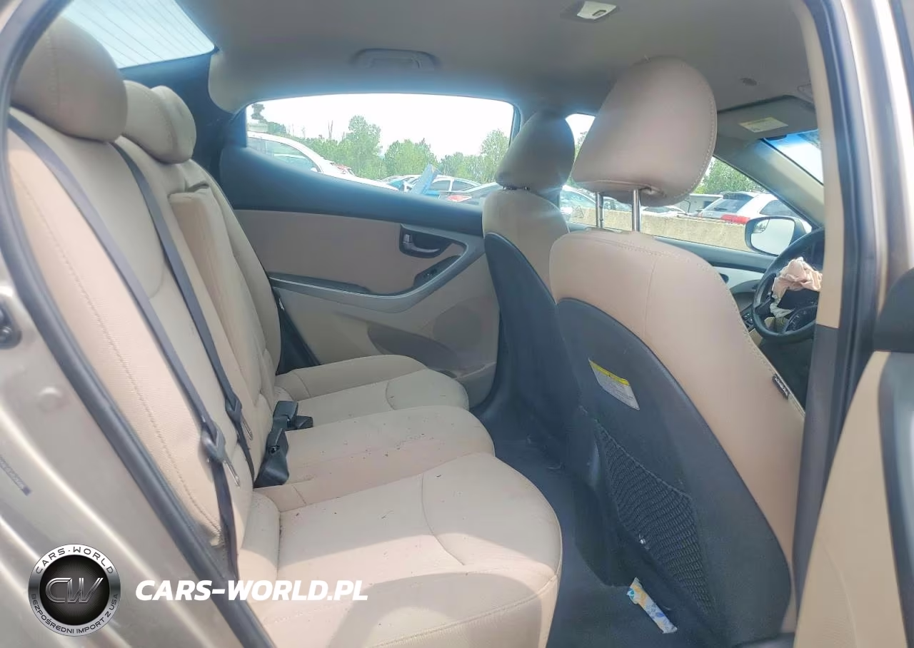 2014 Hyundai Elantra Se VIN:5NPDH4AE0EH528496 - 10