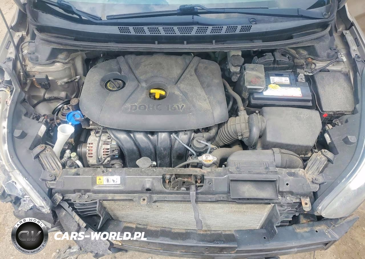 2014 Hyundai Elantra Se VIN:5NPDH4AE0EH528496 - 11