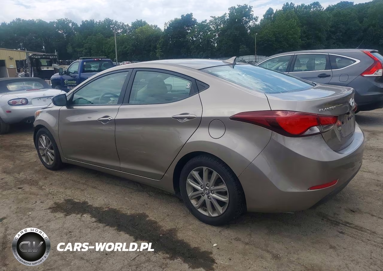 2014 Hyundai Elantra Se VIN:5NPDH4AE0EH528496 - 2