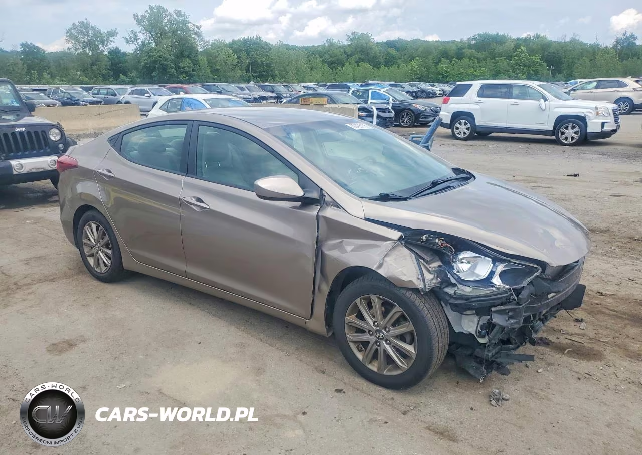 2014 Hyundai Elantra Se VIN:5NPDH4AE0EH528496 - 4