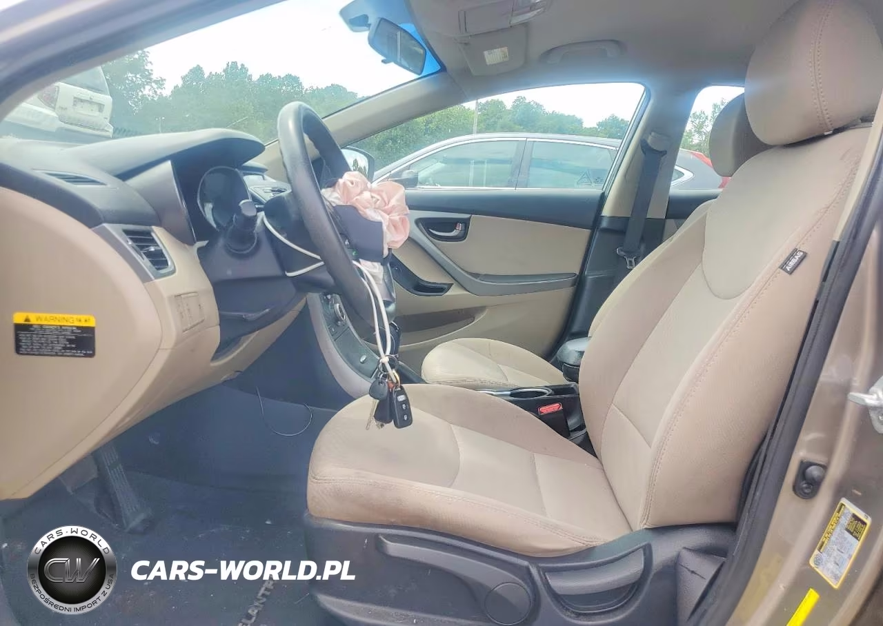 2014 Hyundai Elantra Se VIN:5NPDH4AE0EH528496 - 7