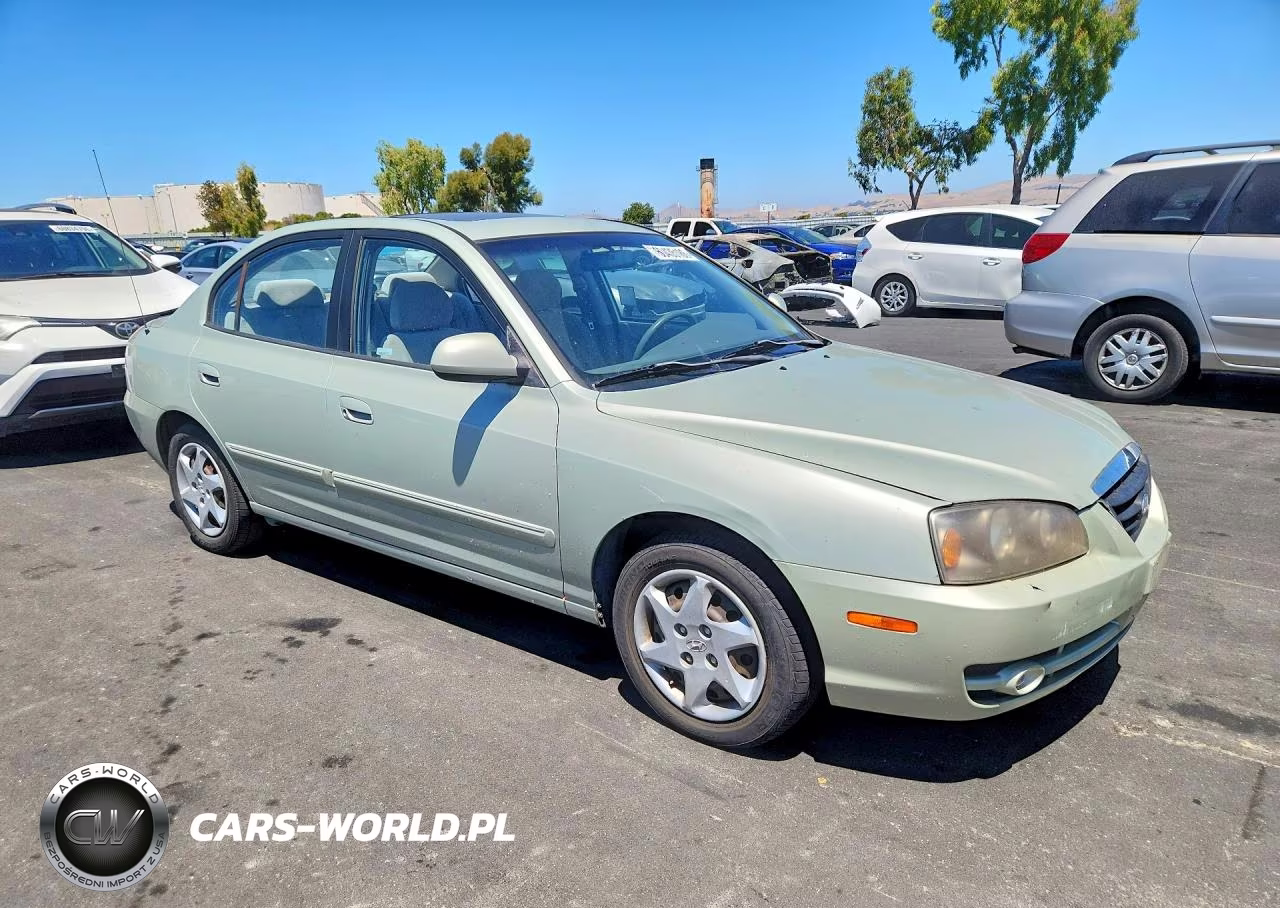 2004 Hyundai Elantra Gls VIN:KMHDN46D54U820704 - 4