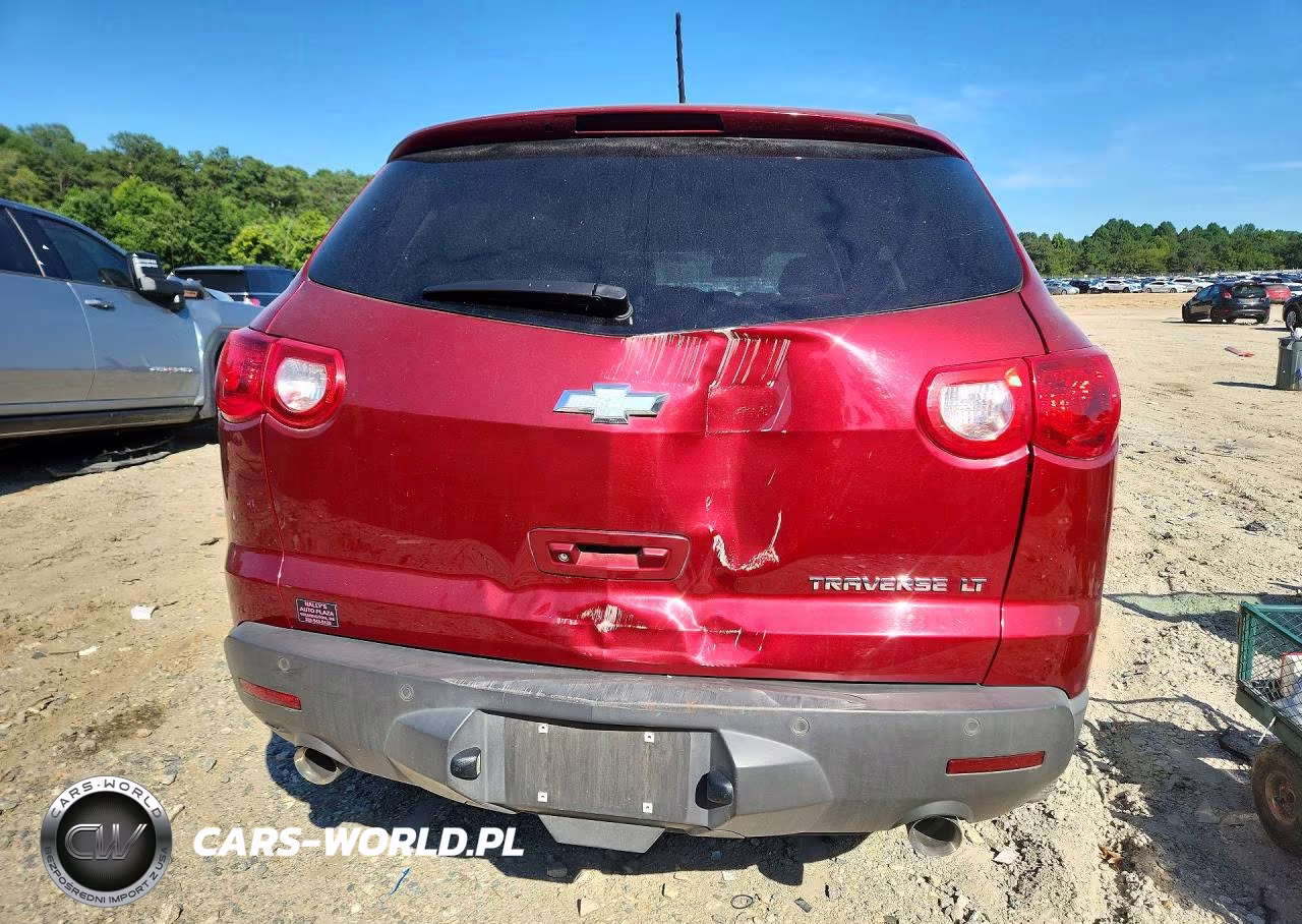 2011 Chevrolet Traverse Lt VIN:1GNKRGED7BJ322660 - 6
