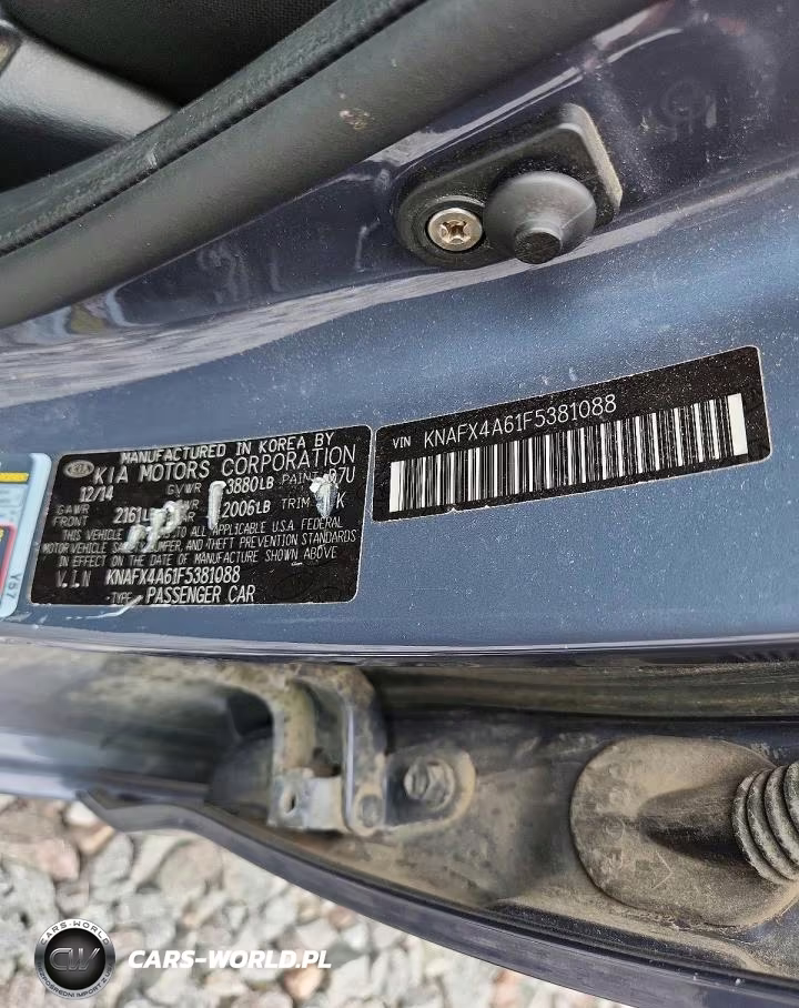 2015 Kia Forte Lx VIN:KNAFX4A61F5381088 - 12