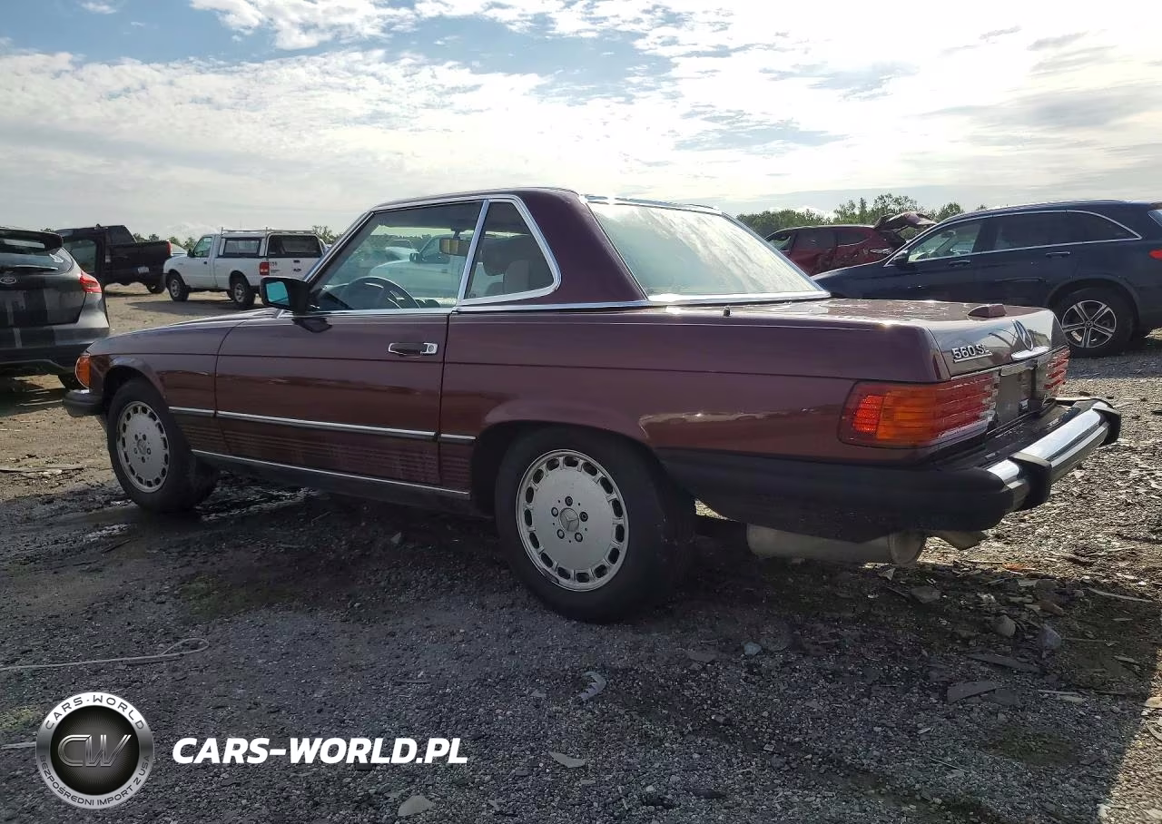 1989 Mercury Sl-Class VIN:WDBBA48DXKA098826 - 2