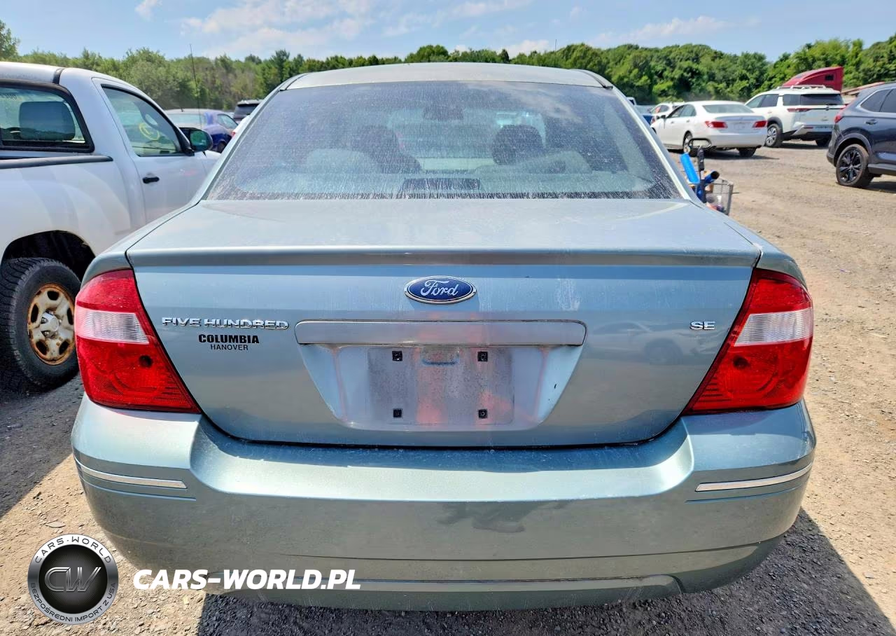 2006 Ford Five Hundred Sel VIN:1FAHP24106G163024 - 6