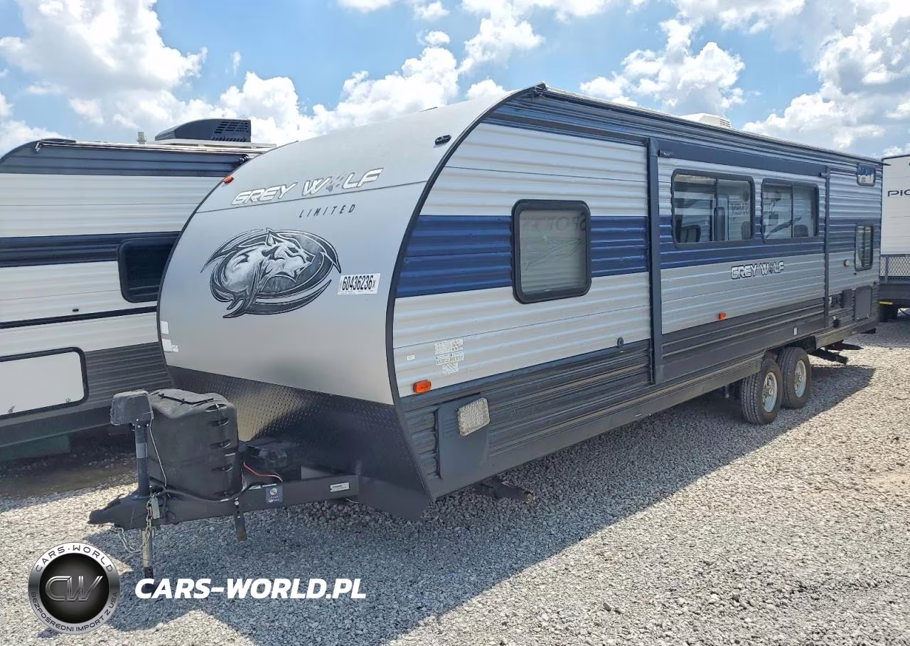 2021 Forest River Grey Wolf Camper VIN:4X4TCKB23MK068344 - 2
