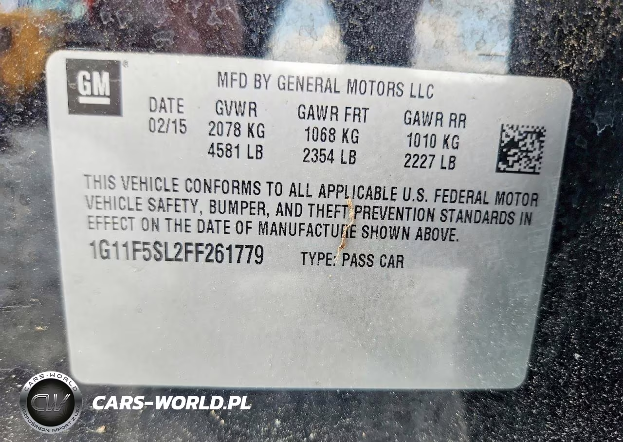 2015 Chevrolet Malibu Ltz VIN:1G11F5SL2FF261779 - 13