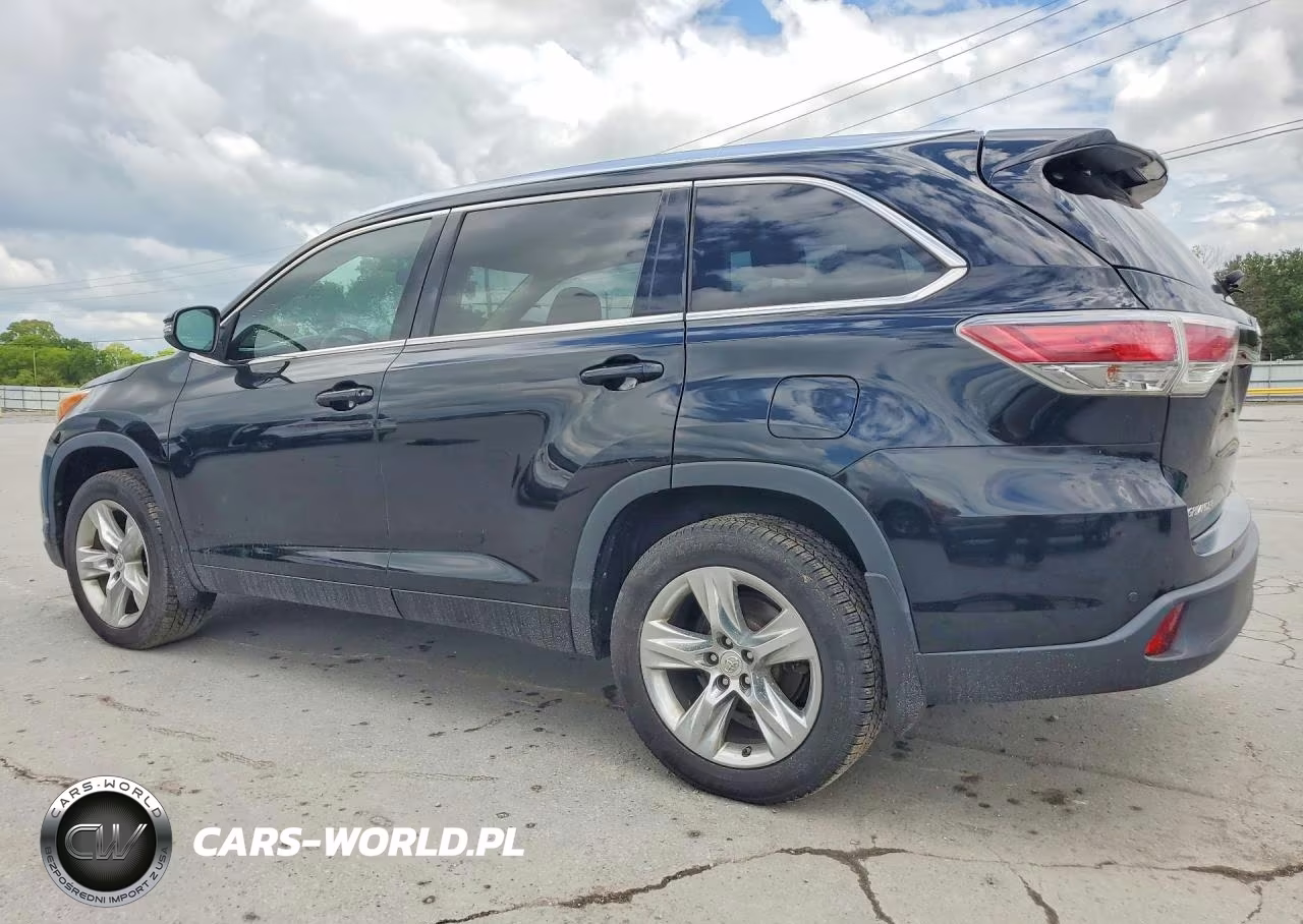 2014 Toyota Highlander Limited VIN:5TDDKRFH9ES028431 - 2
