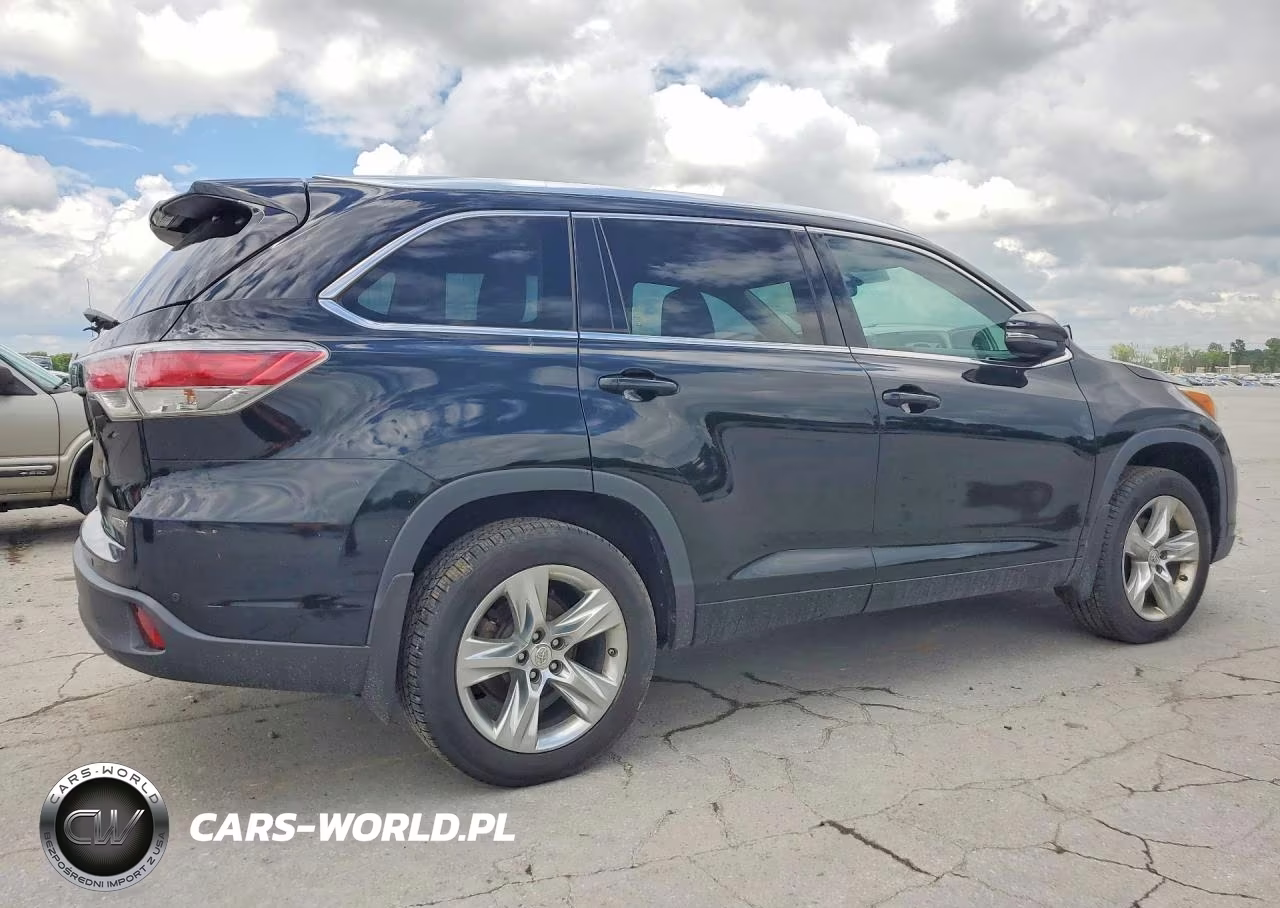 2014 Toyota Highlander Limited VIN:5TDDKRFH9ES028431 - 3