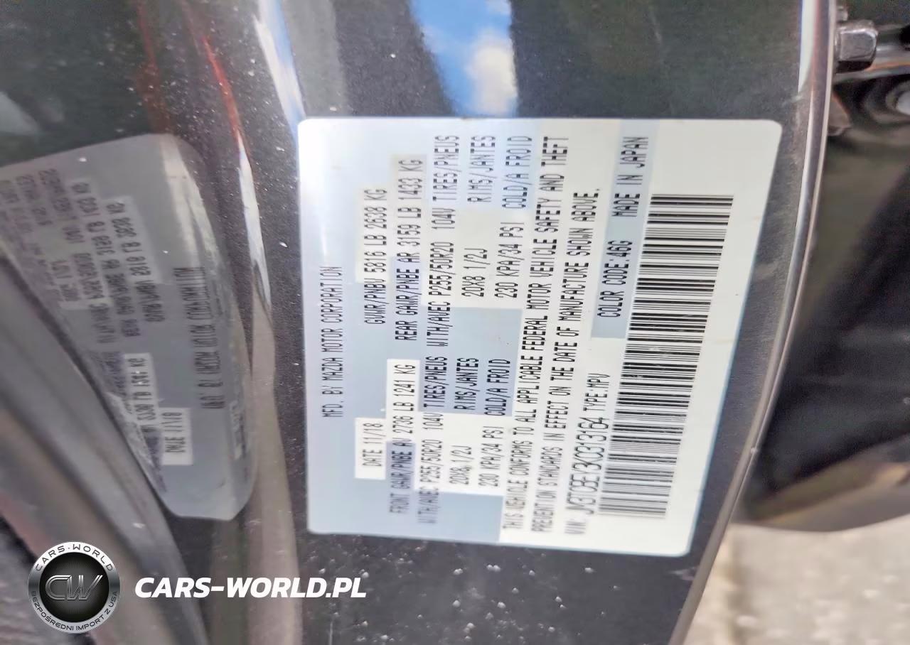 2019 Mazda Cx-9 Signature VIN:JM3TCBEY3K0313164 - 13