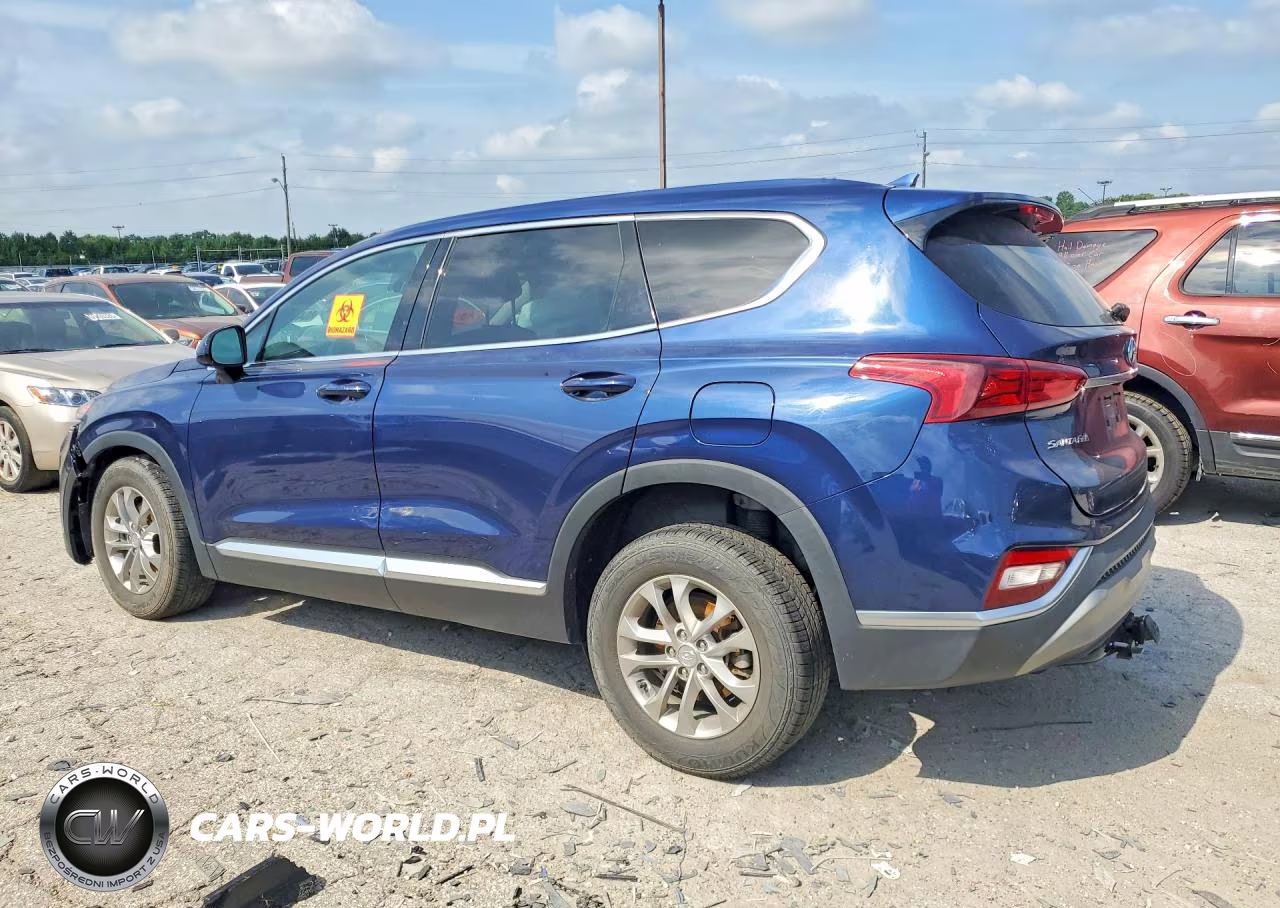 2019 Hyundai Santa Fe Sel 2.4L VIN:5NMS3CAD6KH081902 - 2