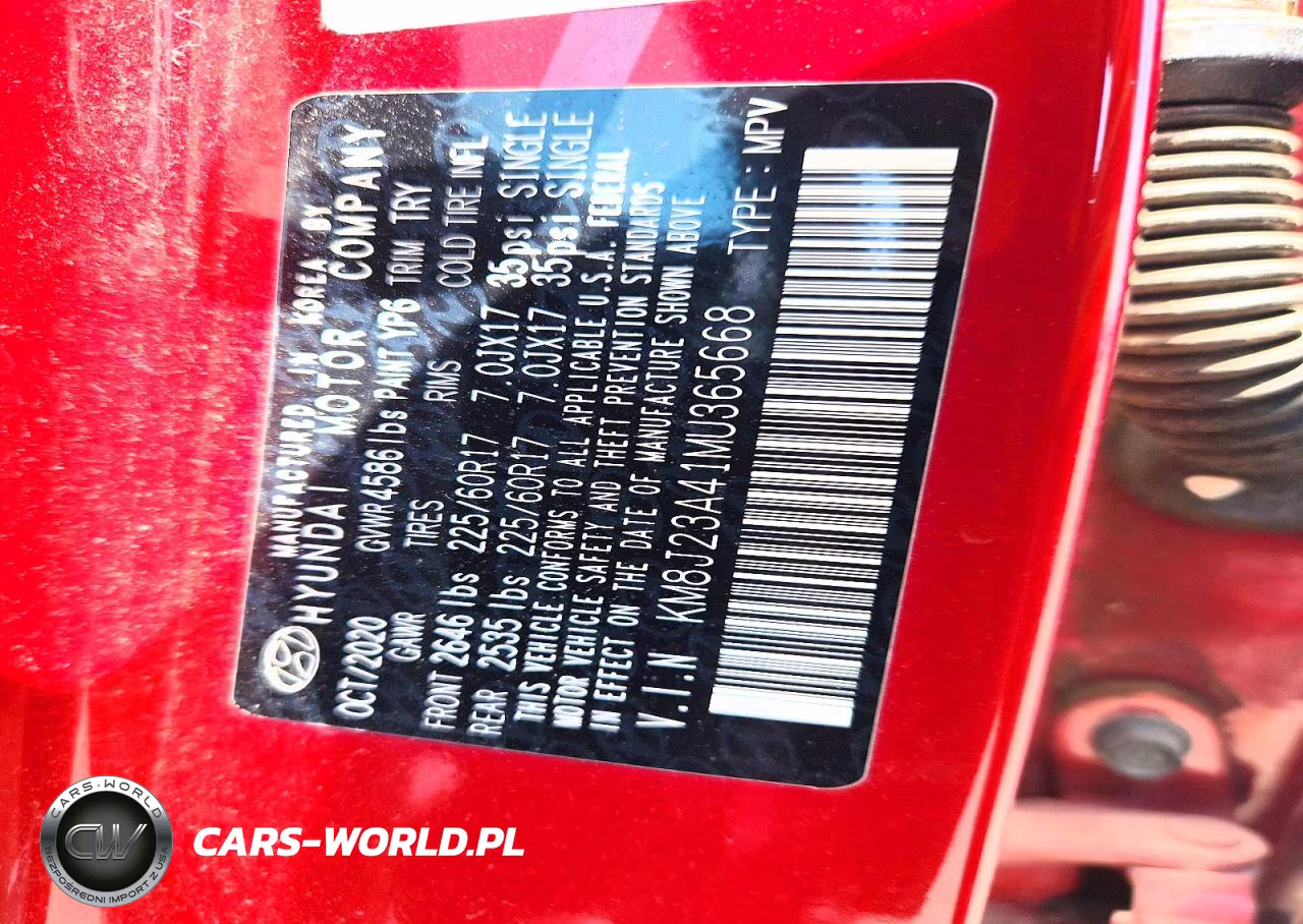 2021 Hyundai Tucson Se VIN:KM8J23A41MU365668 - 12