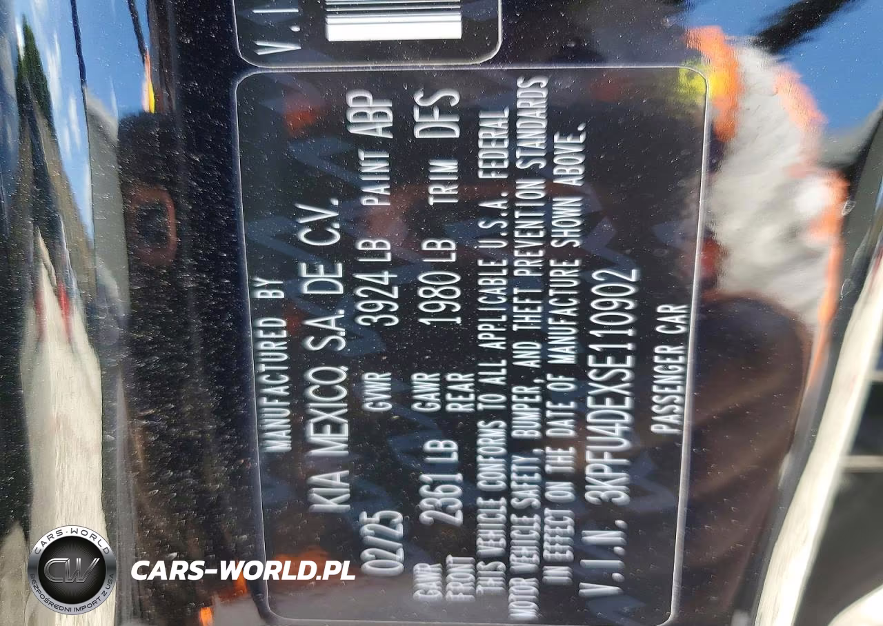 2025 Kia K4 Ex VIN:3KPFU4DEXSE110902 - 13