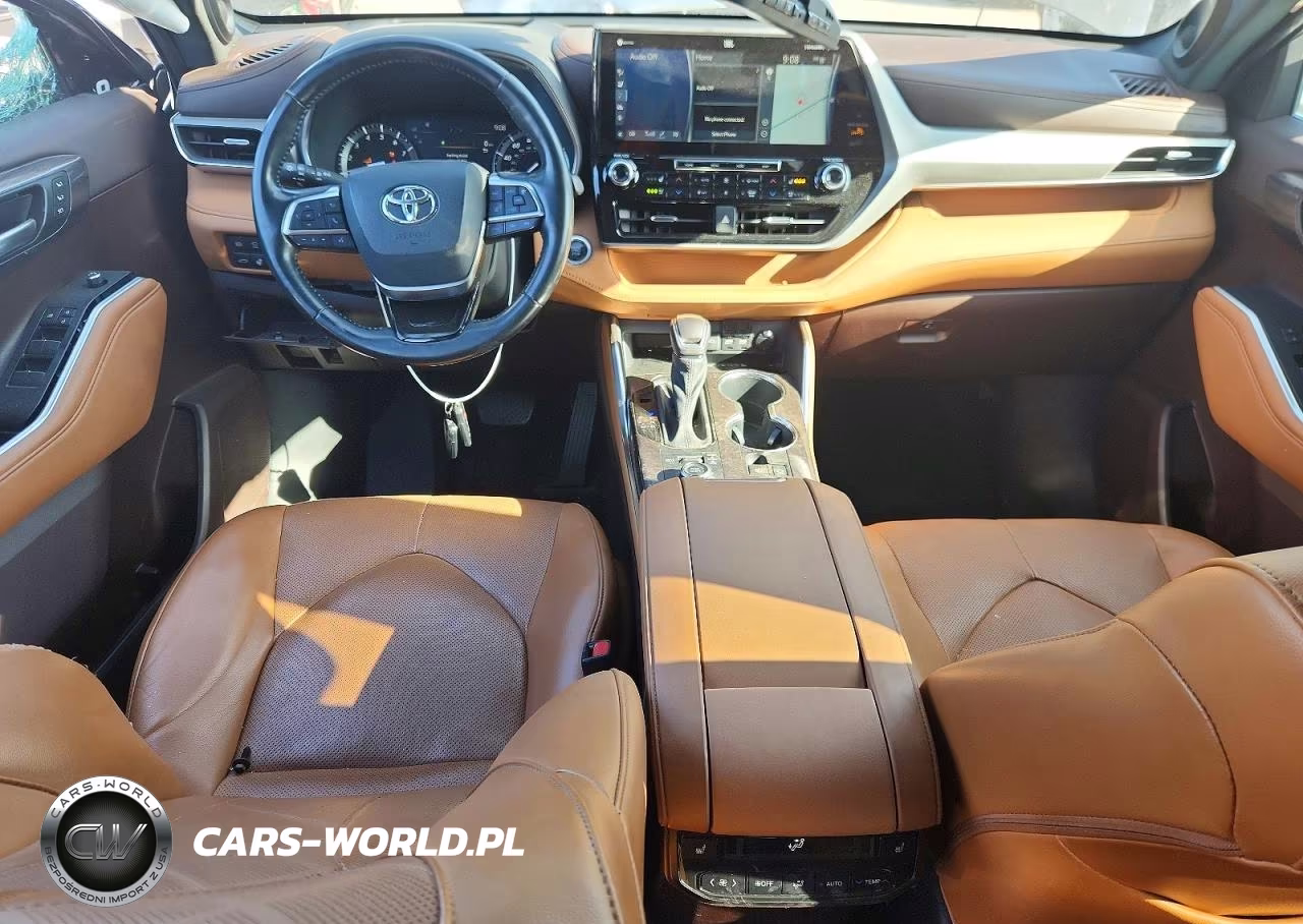 2021 Toyota Highlander Platinum VIN:5TDFZRBH1MS159295 - 8
