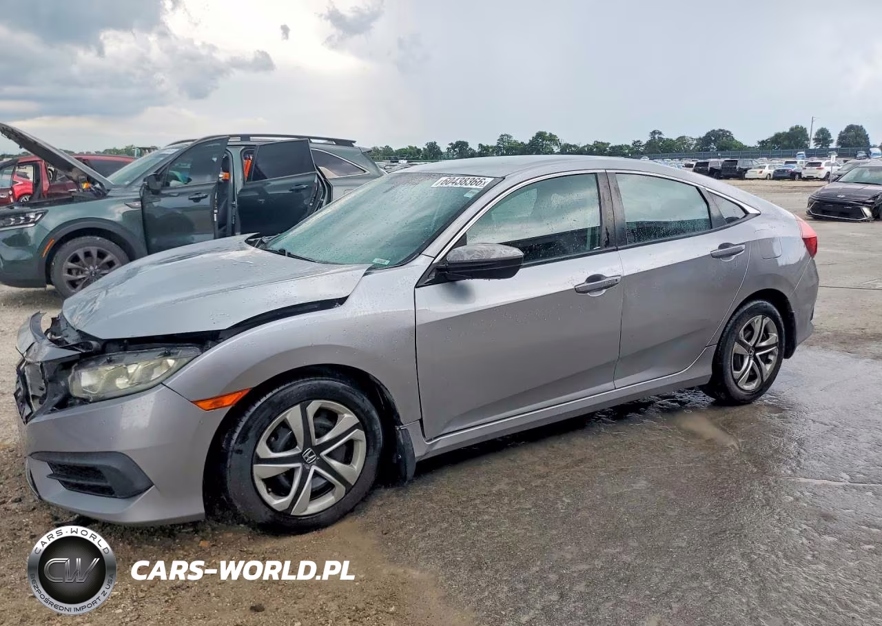 2016 Honda Civic Lx VIN:19XFC2F52GE018548 - 1