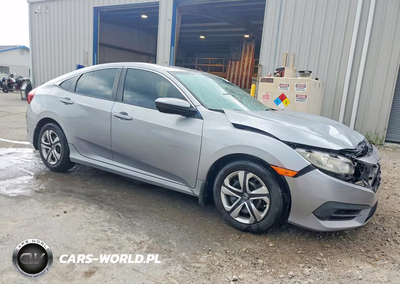 2016 Honda Civic Lx VIN:19XFC2F52GE018548 - 4