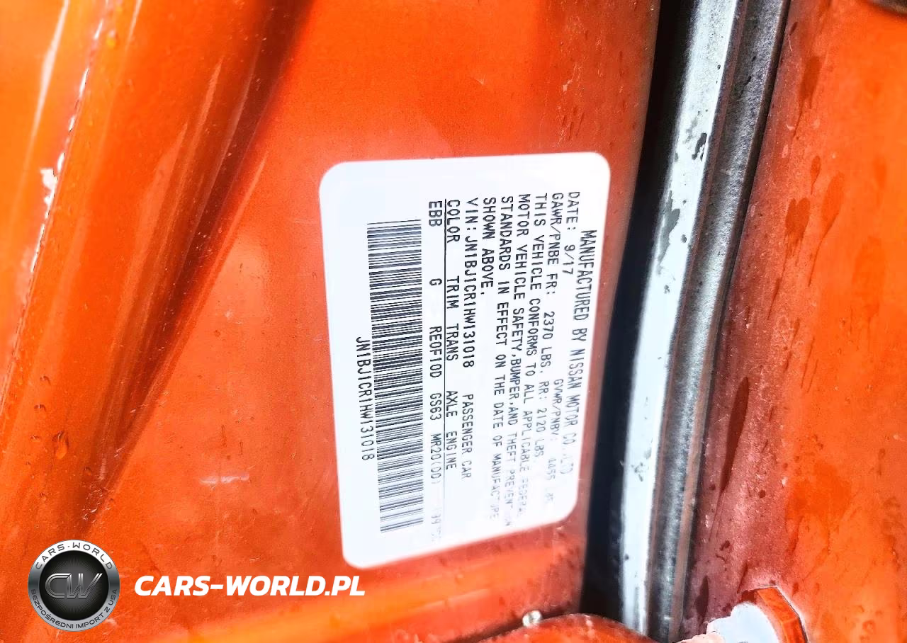 2017 Nissan Rogue Sport Sv VIN:JN1BJ1CR1HW131018 - 13
