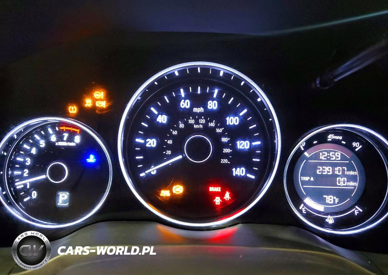 2019 Honda Hr-V Lx VIN:3CZRU6H35KG704510 - 9