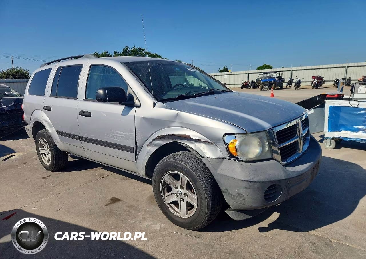 2007 Dodge Durango Sxt VIN:1D8HD38K87F521474 - 4