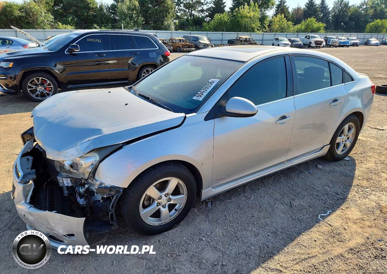 2013 Chevrolet Cruze Lt VIN:1G1PC5SB1D7268949 - 1