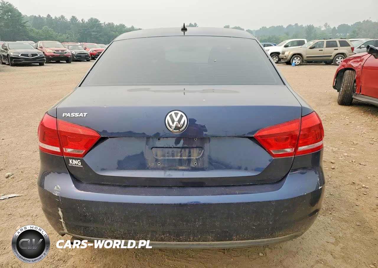 2013 Volkswagen Passat S VIN:1VWAP7A35DC078213 - 6