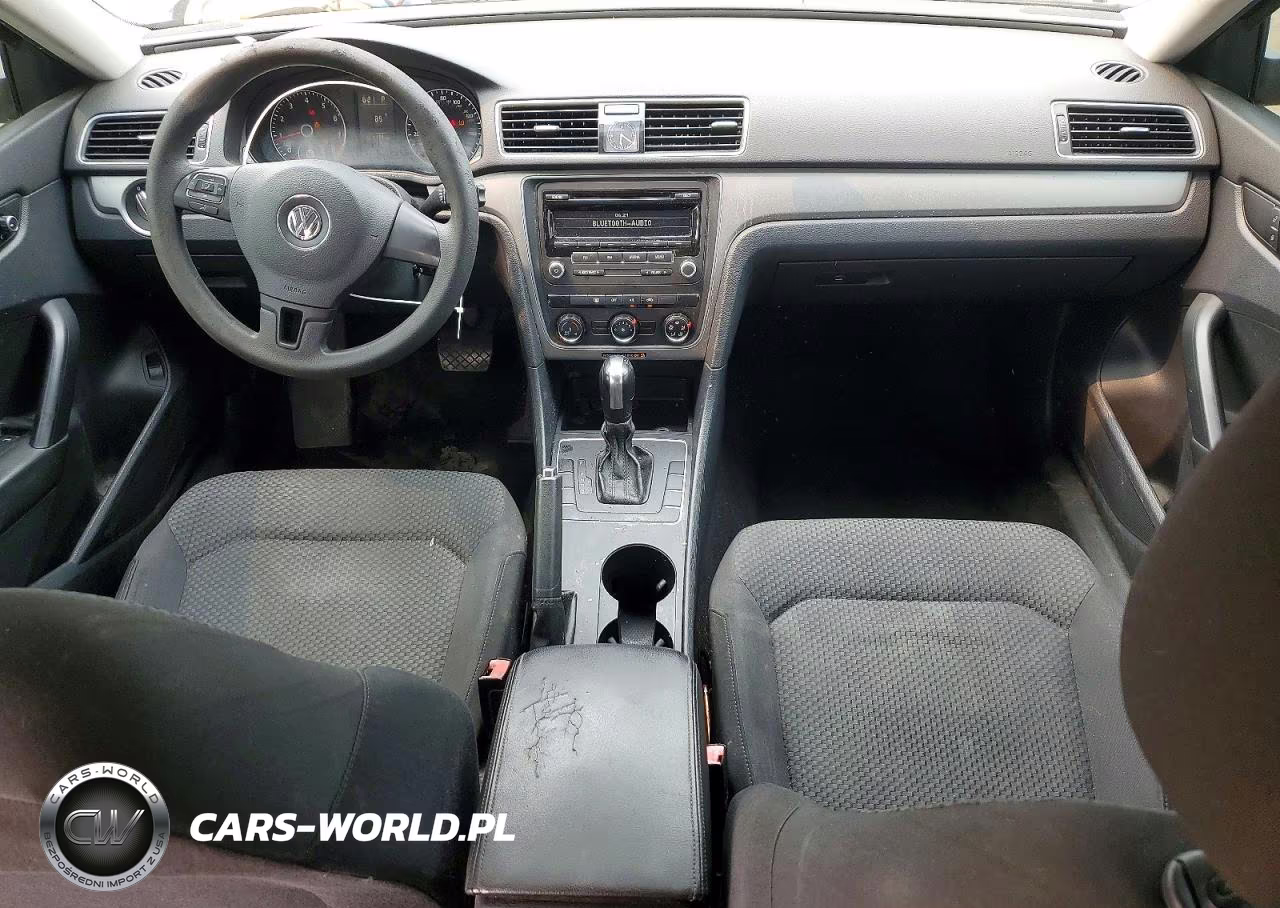 2013 Volkswagen Passat S VIN:1VWAP7A35DC078213 - 8