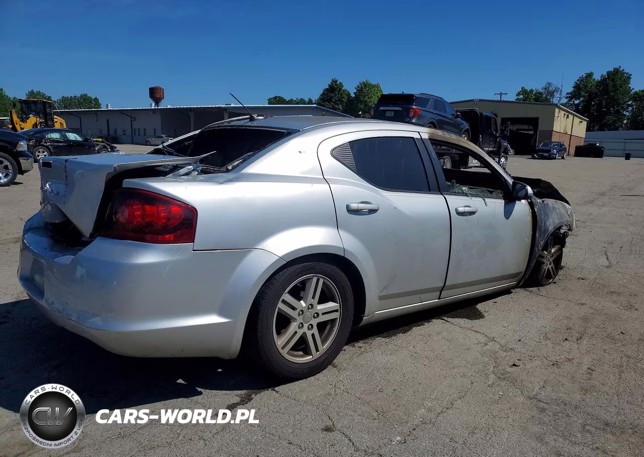 2012 Dodge Avenger Sxt VIN:1C3CDZCB1CN126205 - 3