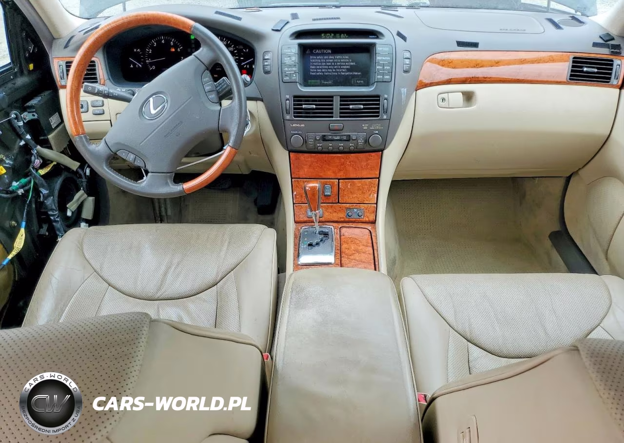 2004 Lexus Ls 430 VIN:JTHBN36F340138806 - 8