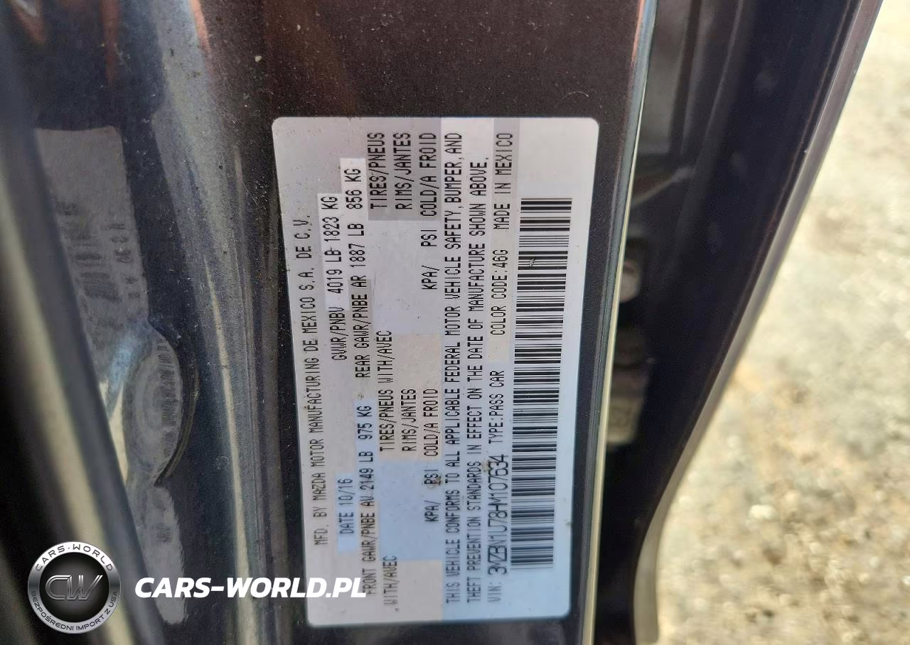 2017 Mazda 3 Sport VIN:3MZBN1U78HM107634 - 12