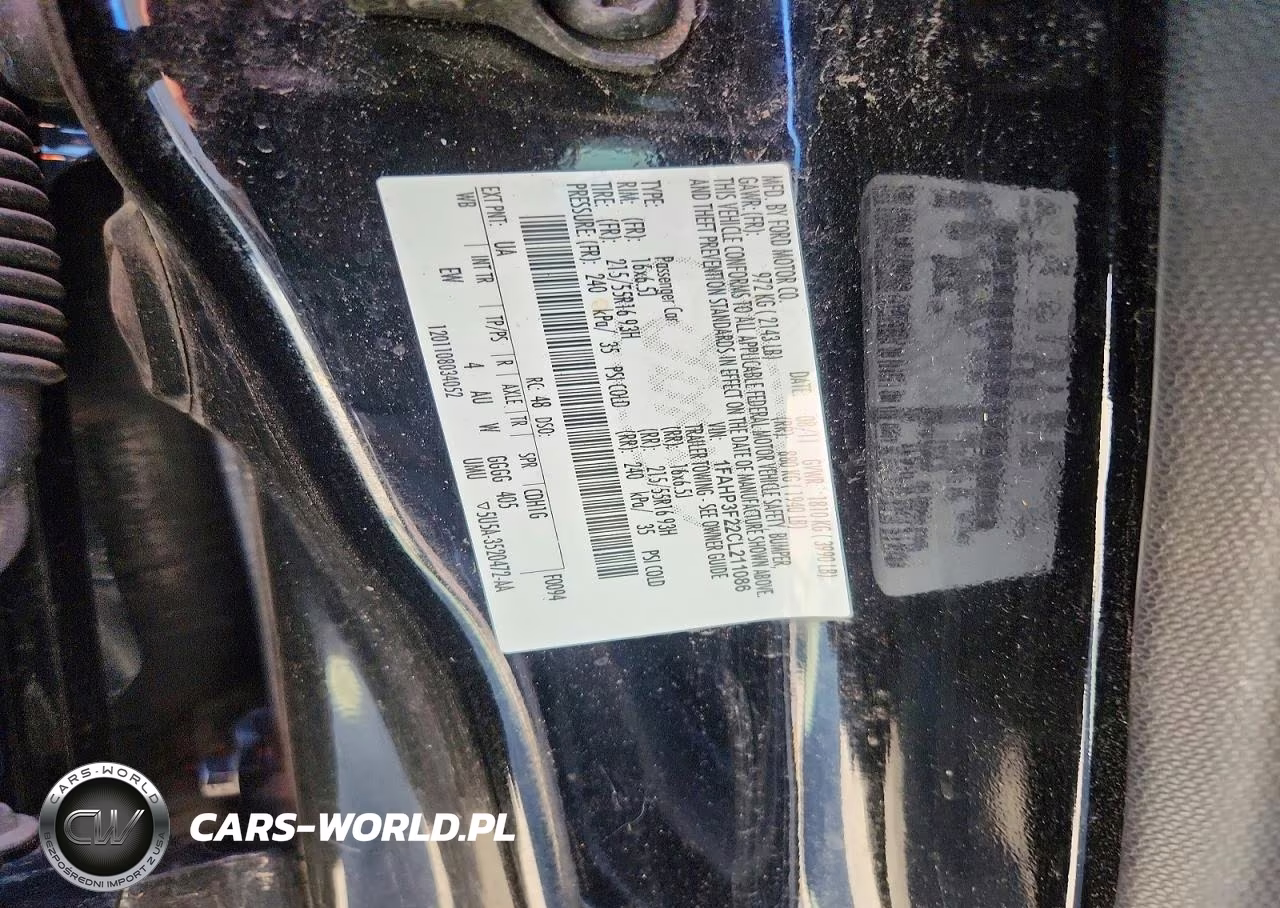 2012 Ford Focus Se VIN:1FAHP3F22CL211086 - 12